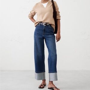 Banana Republic Factory High-rise Straight Jean